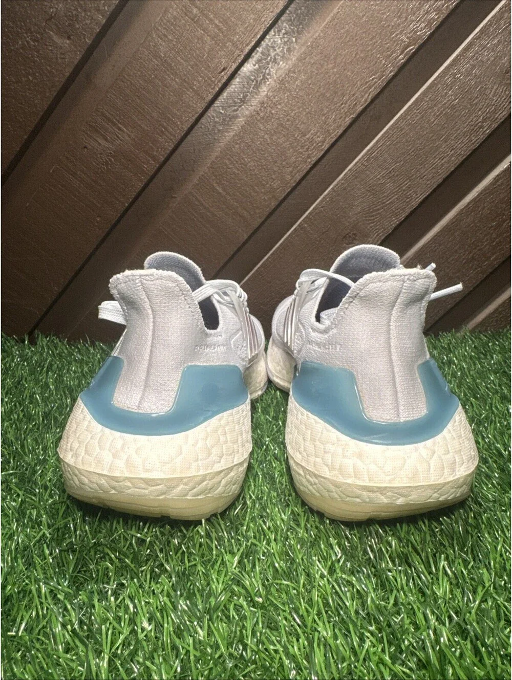 Size 8.5 - Adidas UltraBoost 21 Halo Blue Fresh Candy W